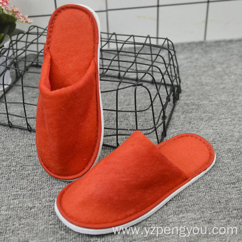 wholesale high grade clear red slippers